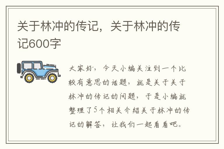 关于林冲的传记，关于林冲的传记600字